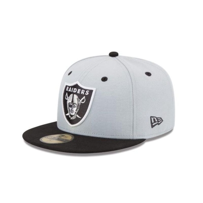 Las Vegas Raiders Gorra | New Era NFL 2tone 59fifty Fitted Cap Mexico - Negros